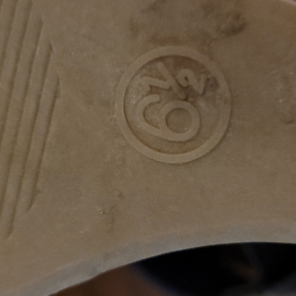 Mossimo Black Strappy High Heel Wedge Sandal 6.5 - Picture 4 of 7